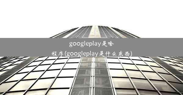 googleplay是啥程序(googleplay是什么东西)