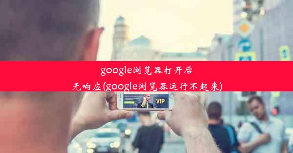 google浏览器打开后无响应(google浏览器运行不起来)