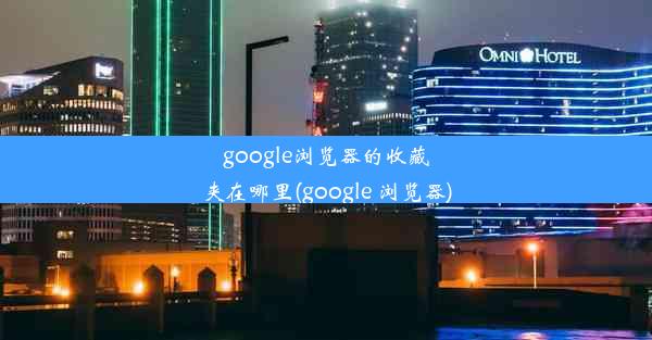 google浏览器的收藏夹在哪里(google 浏览器)