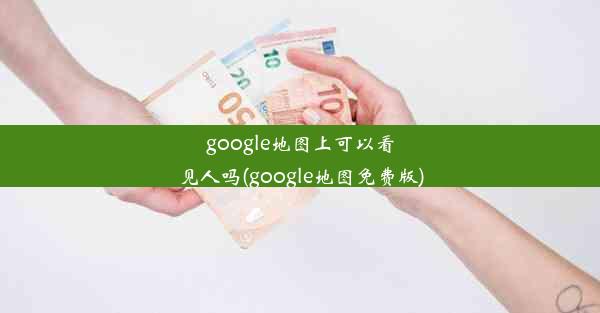 google地图上可以看见人吗(google地图免费版)