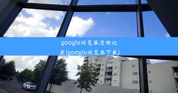 google浏览器清理记录(google浏览器下载)