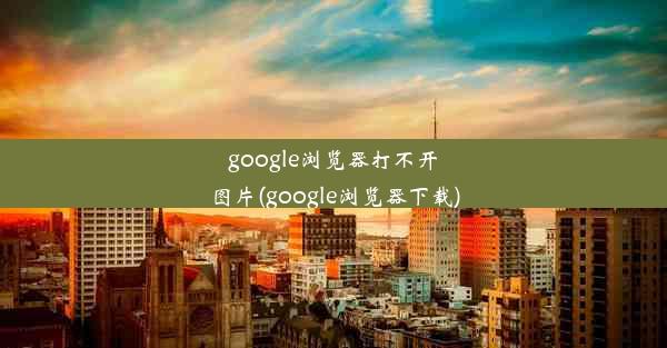 google浏览器打不开图片(google浏览器下载)