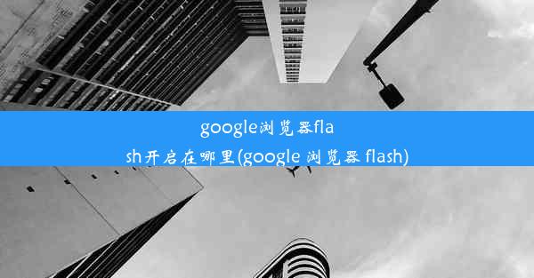 google浏览器flash开启在哪里(google 浏览器 flash)