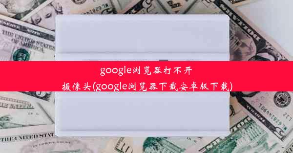 google浏览器打不开摄像头(google浏览器下载安卓版下载)