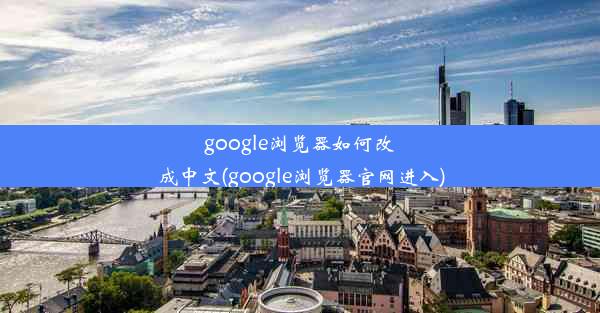 google浏览器如何改成中文(google浏览器官网进入)