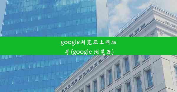 google浏览器上网助手(google 浏览器)