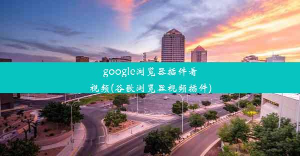 google浏览器插件看视频(谷歌浏览器视频插件)