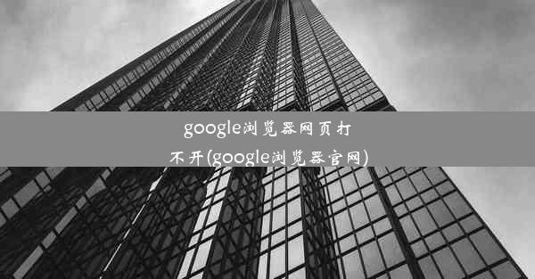 google浏览器网页打不开(google浏览器官网)