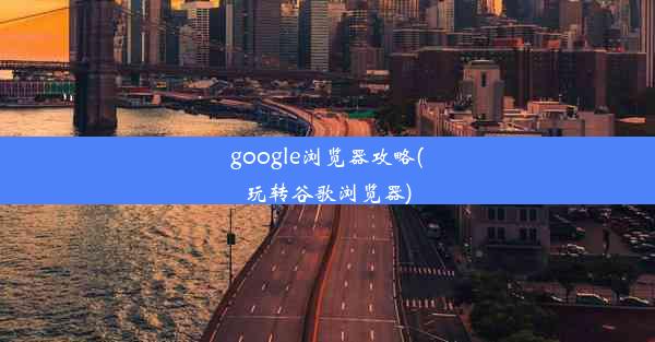 google浏览器攻略(玩转谷歌浏览器)