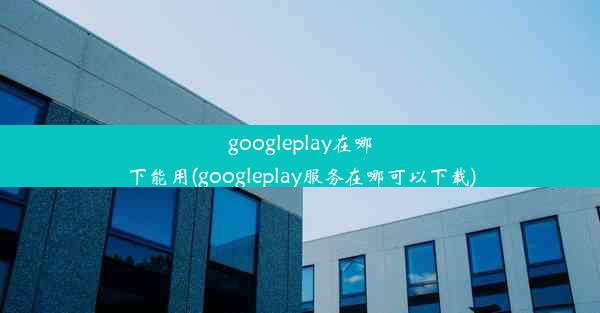 googleplay在哪下能用(googleplay服务在哪可以下载)