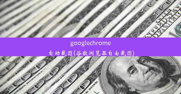 googlechrome自动截图(谷歌浏览器自由截图)