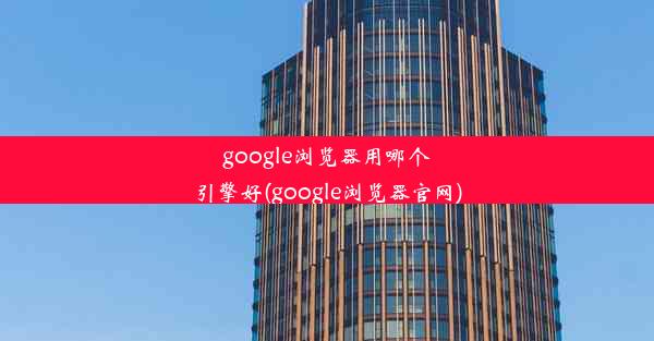 google浏览器用哪个引擎好(google浏览器官网)