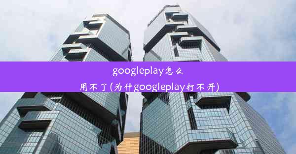 googleplay怎么用不了(为什googleplay打不开)