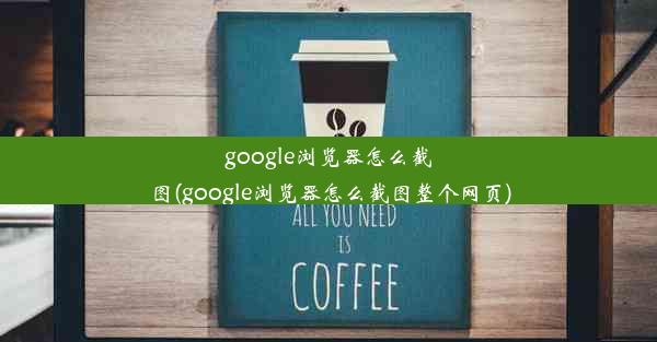 google浏览器怎么截图(google浏览器怎么截图整个网页)