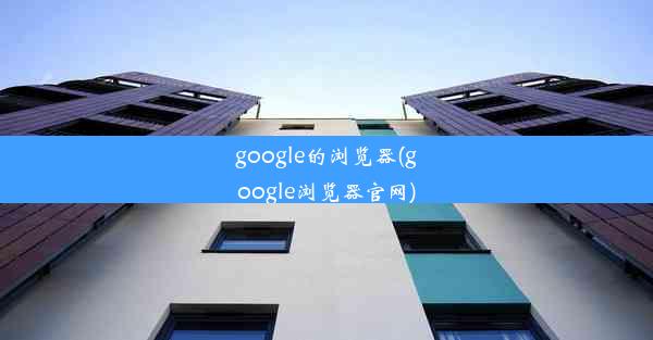 google的浏览器(google浏览器官网)