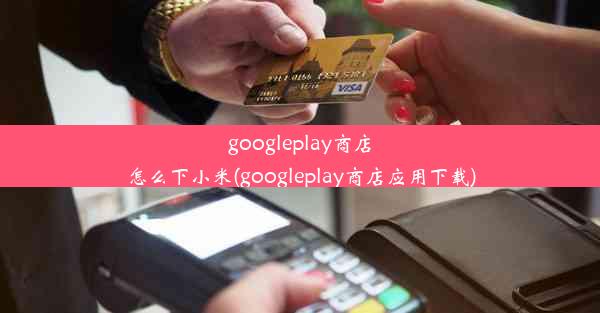 googleplay商店怎么下小米(googleplay商店应用下载)