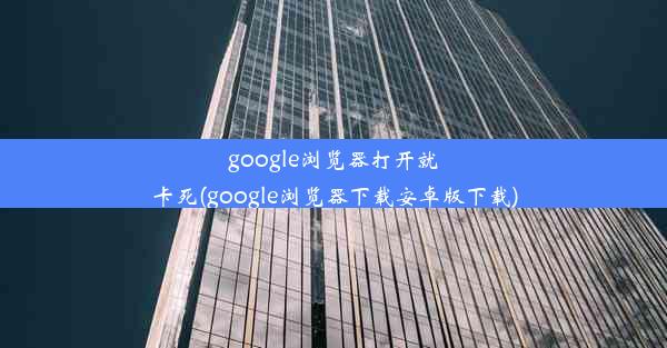 google浏览器打开就卡死(google浏览器下载安卓版下载)