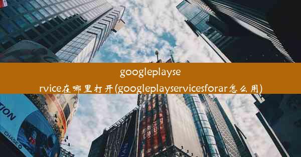 googleplayservice在哪里打开(googleplayservicesforar怎么用)