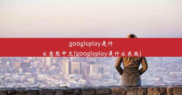 googleplay是什么意思中文(googleplay是什么东西)