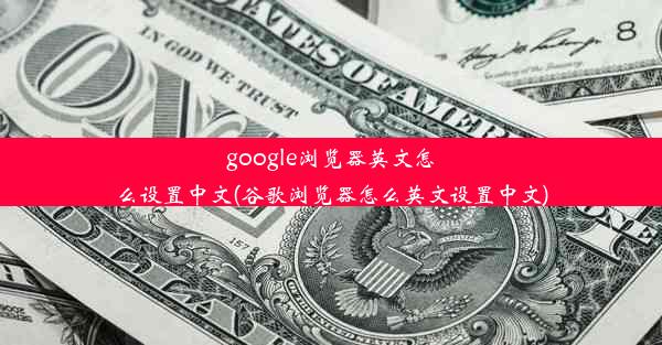 google浏览器英文怎么设置中文(谷歌浏览器怎么英文设置中文)