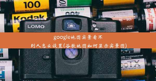 google地图实景看不到人怎么设置(谷歌地图如何显示实景图)