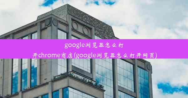 google浏览器怎么打开chrome商店(google浏览器怎么打开网页)