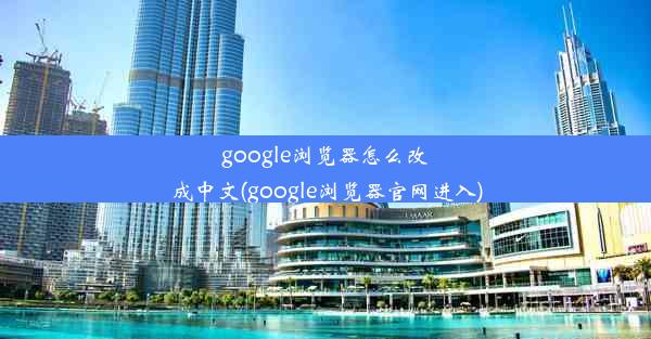 google浏览器怎么改成中文(google浏览器官网进入)