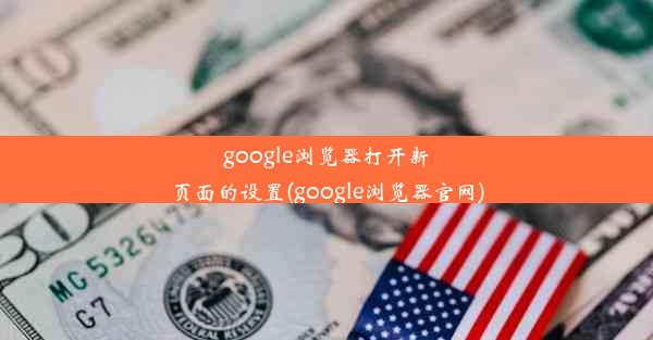 google浏览器打开新页面的设置(google浏览器官网)