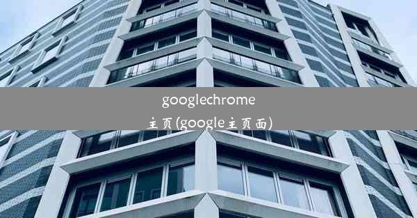 googlechrome主页(google主页面)