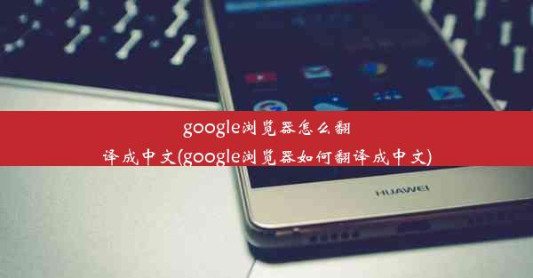 google浏览器怎么翻译成中文(google浏览器如何翻译成中文)