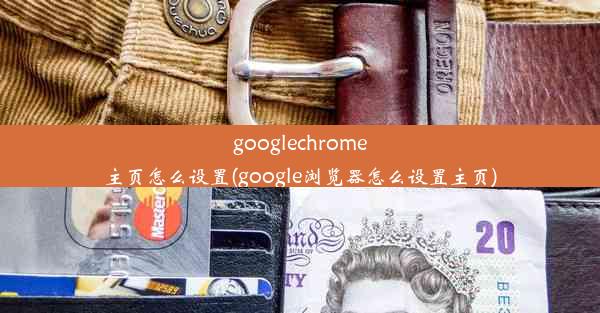 googlechrome主页怎么设置(google浏览器怎么设置主页)