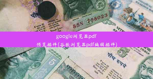 google浏览器pdf预览插件(谷歌浏览器pdf编辑插件)