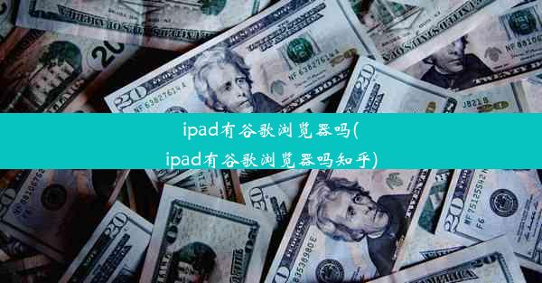 ipad有谷歌浏览器吗(ipad有谷歌浏览器吗知乎)