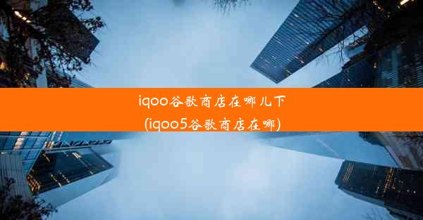 iqoo谷歌商店在哪儿下(iqoo5谷歌商店在哪)