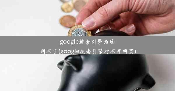 google搜索引擎为啥用不了(google搜索引擎打不开网页)