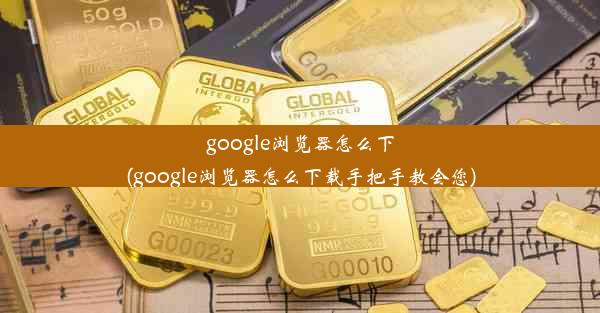 google浏览器怎么下(google浏览器怎么下载手把手教会您)