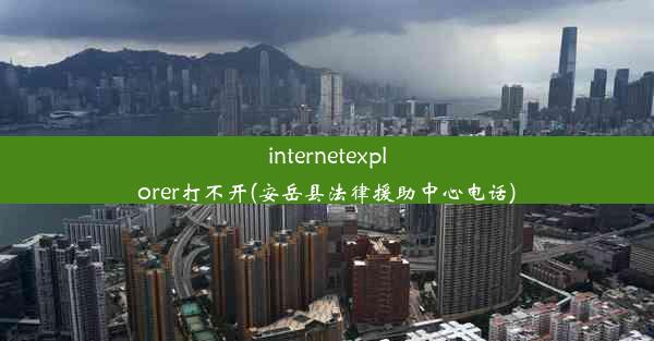 internetexplorer打不开(安岳县法律援助中心电话)