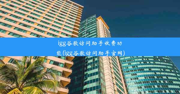 igg谷歌访问助手收费功能(igg谷歌访问助手官网)