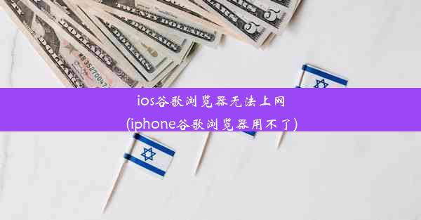 ios谷歌浏览器无法上网(iphone谷歌浏览器用不了)