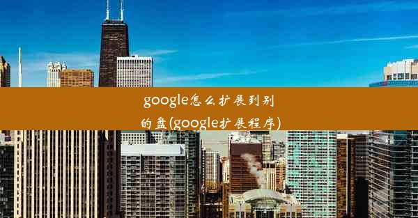 google怎么扩展到别的盘(google扩展程序)