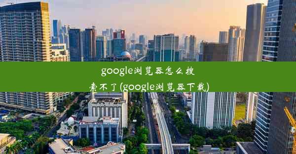 google浏览器怎么搜索不了(google浏览器下载)