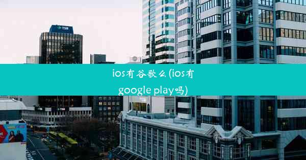 ios有谷歌么(ios有google play吗)