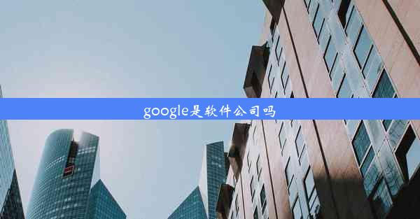 google是软件公司吗