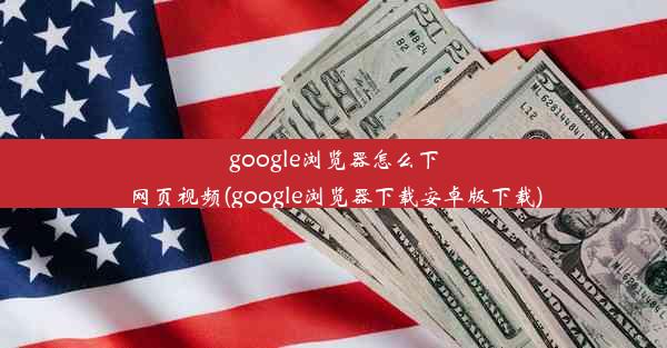 google浏览器怎么下网页视频(google浏览器下载安卓版下载)