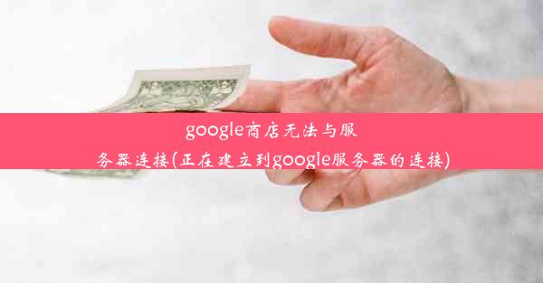 google商店无法与服务器连接(正在建立到google服务器的连接)