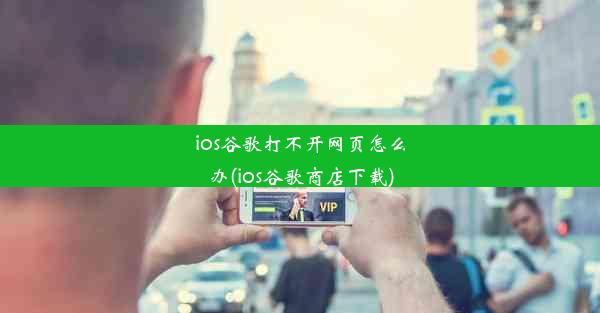 ios谷歌打不开网页怎么办(ios谷歌商店下载)